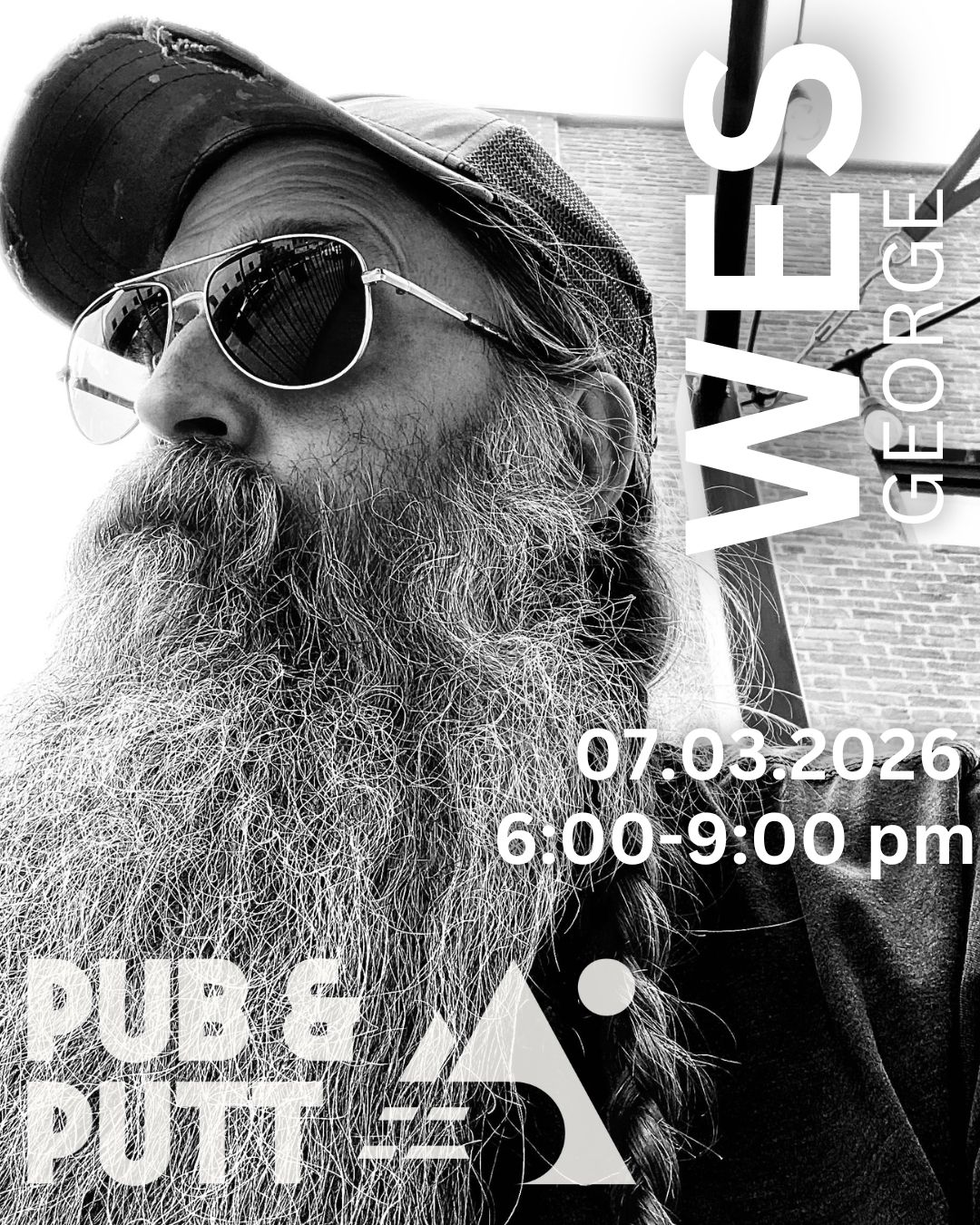Wesley George live music flyer